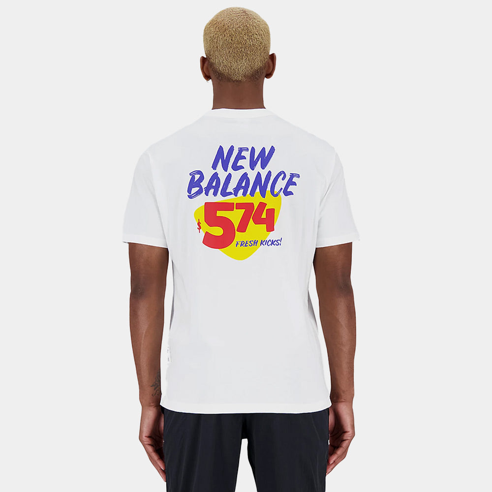 MT31523WT - T-Shirt and Polo - New Balance