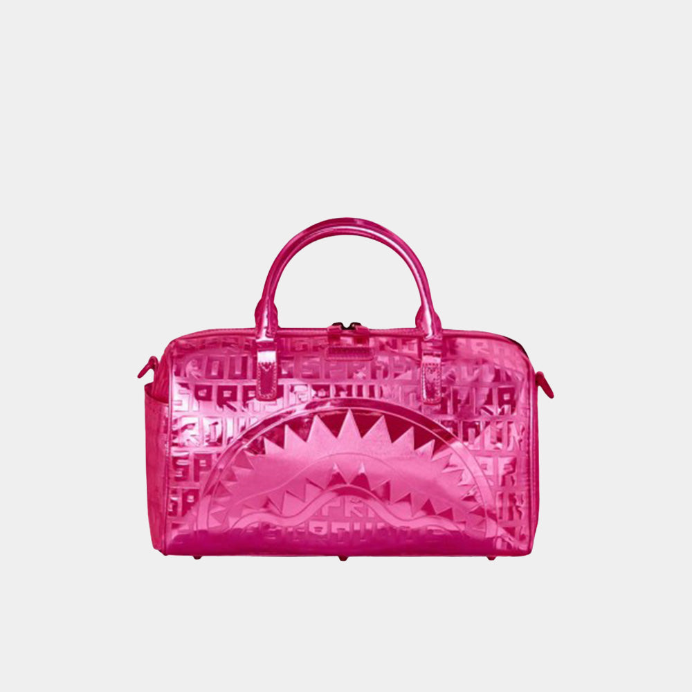 SPRAYGROUND brown case bag pink drip, brown, One size : :  Fashion